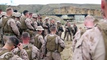 U.S. Marines Close-Quarters Rifle Drills / Moving Shooting Exercises