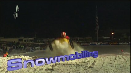 Snowmobiling to Music. Is there a better way to fly