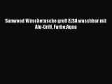 BESTE PRODUKT Zum Kaufen Sanwood W?schetasche gro? ELSA waschbar mit Alu-Griff Farbe:Aqua