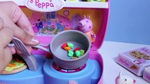 Peppa Pig Mini Pizzeria Chef Peppa Pig Play Doh Pizza Toys Review Part 8