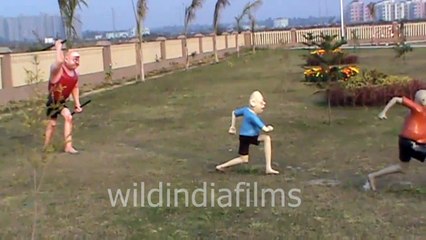 Eco park Rajarhat Beautiful  statue For kids
