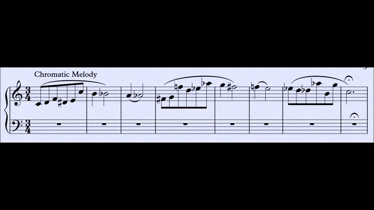Chromatic Harmonization Example