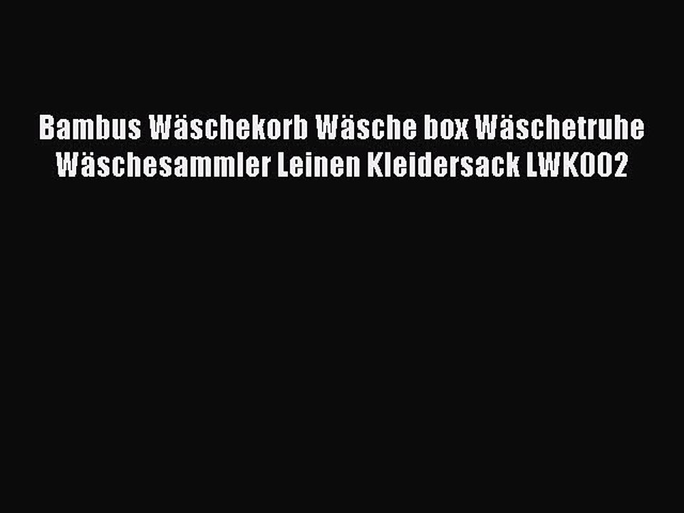 NEUES PRODUKT Zum Kaufen Bambus W?schekorb W?sche box W?schetruhe W?schesammler Leinen Kleidersack