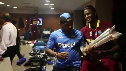 West Indies team CHAMPION Dance celebration after winning T20 World Cup 2016 final