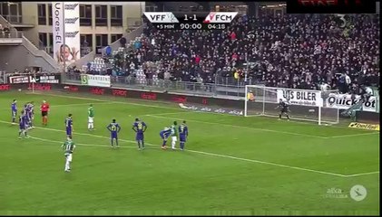 Sebastian Andersen Missed Penalty - Viborg  1 - 1  FC Midtjylland