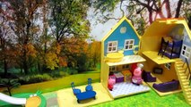 Peppa Pig Kitchen Toys - Pepa cooking Hot chocolate - George pig