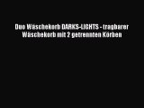 BESTE PRODUKT Zum Kaufen Duo W?schekorb DARKS-LIGHTS - tragbarer W?schekorb mit 2 getrennten