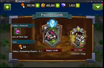 Magic Rush Heroes Proving Grounds Update XC