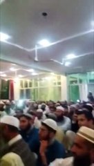 on the hand of Junaid Jamshed Bhai