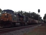 CSX Loaded Grain Train Switching Part 4 of 8