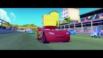 Lightning McQueen Cars 2 HD Race Gameplay with Francesco Bernoulli and Guido! Disney Pixar Cars
