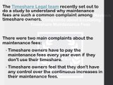 Christian Highlander of Timeshare Legal Reviews Consumer Complaints about Escalating Timeshare Maintenance Fees