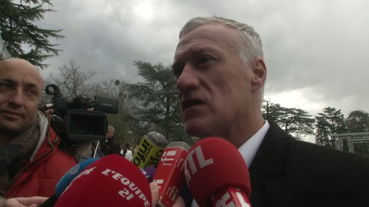 Foot - Inauguration Clairefontaine : Deschamps «La maison du football»