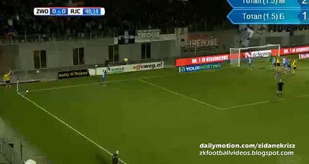 0-1 Marcos Gullon Goal - FC Zwolle 0-1 Roda 08.04.2016