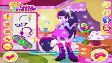Equestria Girls Back to School - Equestria Girls Dress Up Game for Kids
