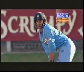 Sourav Ganguly  Aping Flintoff At Lords (2002)