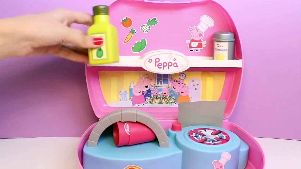 Peppa Pig Mini Pizzeria Peppa Pig Pizza Peppa Pig Chef Peppa Toys Part 1