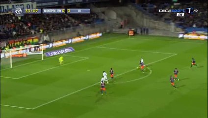 Maxwel Cornet Goal HD - Montpellier 0-1 Lyon - 08-04-2016 HD