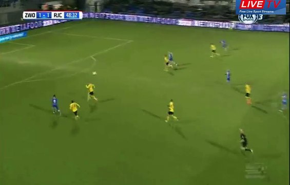 Queensy Menig Goal - PEC Zwolle 1 - 1 Roda JC Kerkrade
