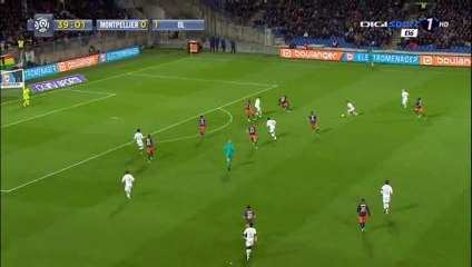 Maxwel Cornet 2nd Goal HD - Montpellier 0-2 Lyon - 08-04-2016