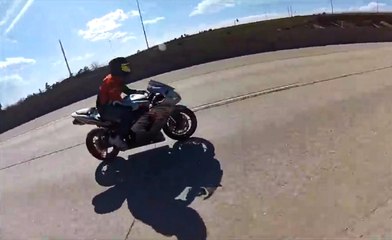 Motorcycle Accident at 100 MPH