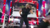 The Shield attacks The Rock- Raw, Jan 21, 2013