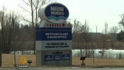 Small Canadian town fights Nestle over springs water