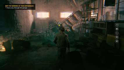 Quantum Break - Ground Zero: Time Object Shelves & Unblock Door Puzzle, Combat Gameplay XBO