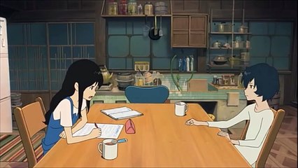 Wolf Children - Ame And Yuki Fighting
