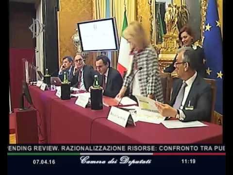 Roma - Razionalizzazione risorse confronto tra pubblico e privato (07.04.16)