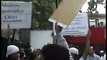 PROTEST MUSLIMEN IN ENGLAND GEGEN CHINESISCHE UNTERDRÜCKUNG DER UIGUREN. 10.07.09