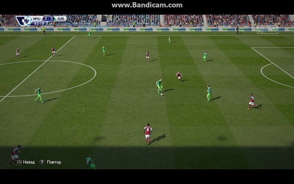 BPL 5 Тур. Вест Хэм - Сандерленд 1:0. Emenike, 44'