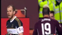 Juanma GOAL - Hearts 2-1 Aberdeen 08.04.2016