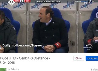 All Goals HD - Genk 4-0 Oostende - 08-04-2016