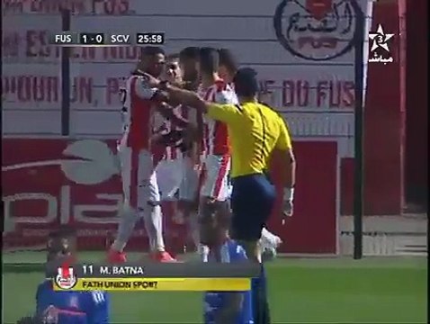 1-0 Mourad Batna Goal CAF Confederation Cup Round 2 - 08.04.2016, FUS Rabat 1-0
