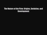 [PDF] The Nature of the Firm: Origins Evolution and Development [Download] Online