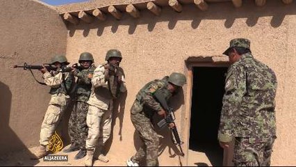 Download Video: Afghan forces retool in fight against Taliban in Helmand