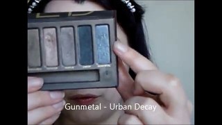 Grey and Peacock makeup tutorial