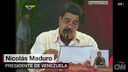 Maduro le pidió a las mujeres reducir el uso del secador