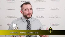 AWeber Email Marketing wins a Stevie® Award in the 2016 Stevie Awards for Sales & Customer Service