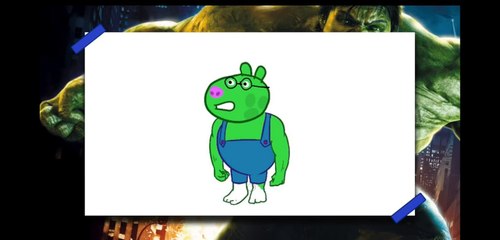 Hulk Peppa Pig Finger Family Nursery Rhymes Lyrics and More