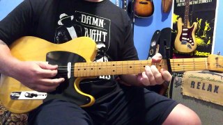 Tumbling Dice - The Rolling Stones (live version) - Rough guitar cover