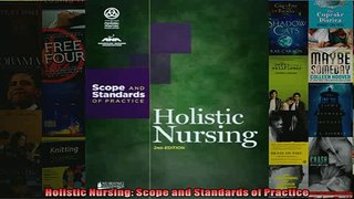 EBOOK ONLINE  Holistic Nursing Scope and Standards of Practice  DOWNLOAD ONLINE