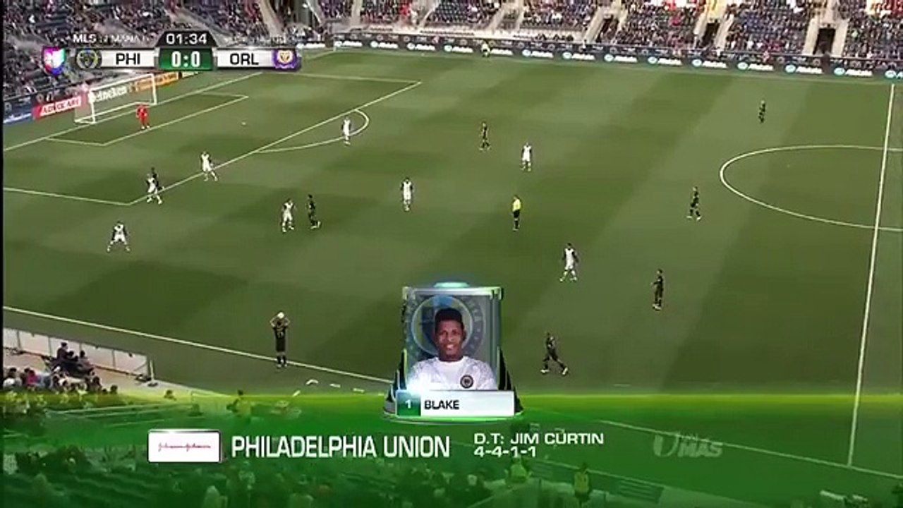 Sapong Goal HD - Philadelphia Union 1-0 Orlando City SC - 09-04-2016 MLS