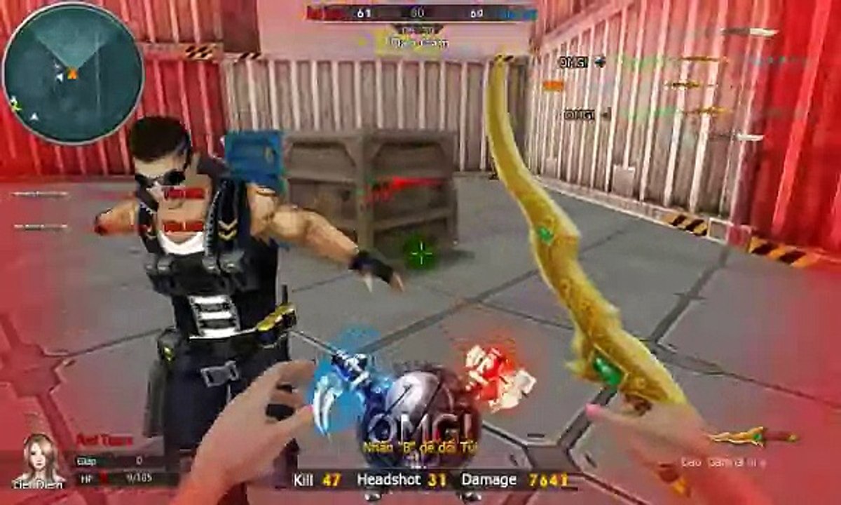 ★Xạ thủ gameplay:Dao vàng nhẹ nhàng