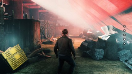 Quantum Break - Ground Zero: Escape Boat Yard (Time Stutters) Platforming Gameplay Sequence XBO