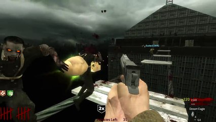 HIGH-WIRE ZOMBIE CHALLENGE (Call of Duty Zombies)