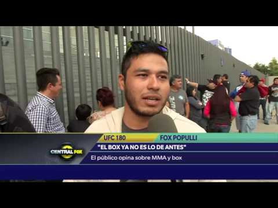 Todo listo para la UFC 180