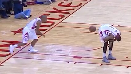 Josh Smith Gets Poked in the Eye, Teammate Inbounds off His Ass