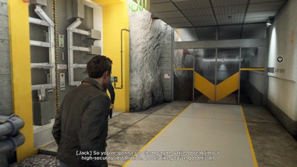 Quantum Break - Research Facility: Time Rush Melee Takedown Cutscene & Tutorial Gameplay Sequence